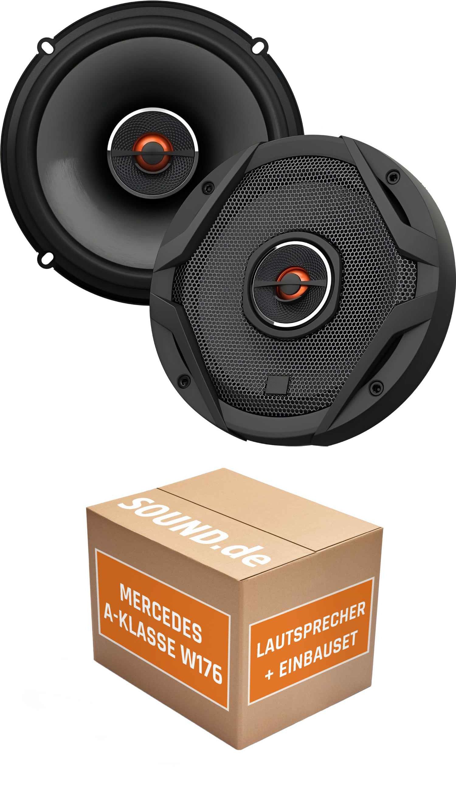 Lautsprecher Boxen Einbauset JBL GX602 Mercedes A-Klasse W 176 Auto-Lautsprecher