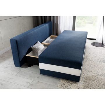 JVmoebel Sofa Modern Sofa 3 Sitzer Bettkasten Dreisitzer Couch Sofort, 1 Teile, Made in Europa