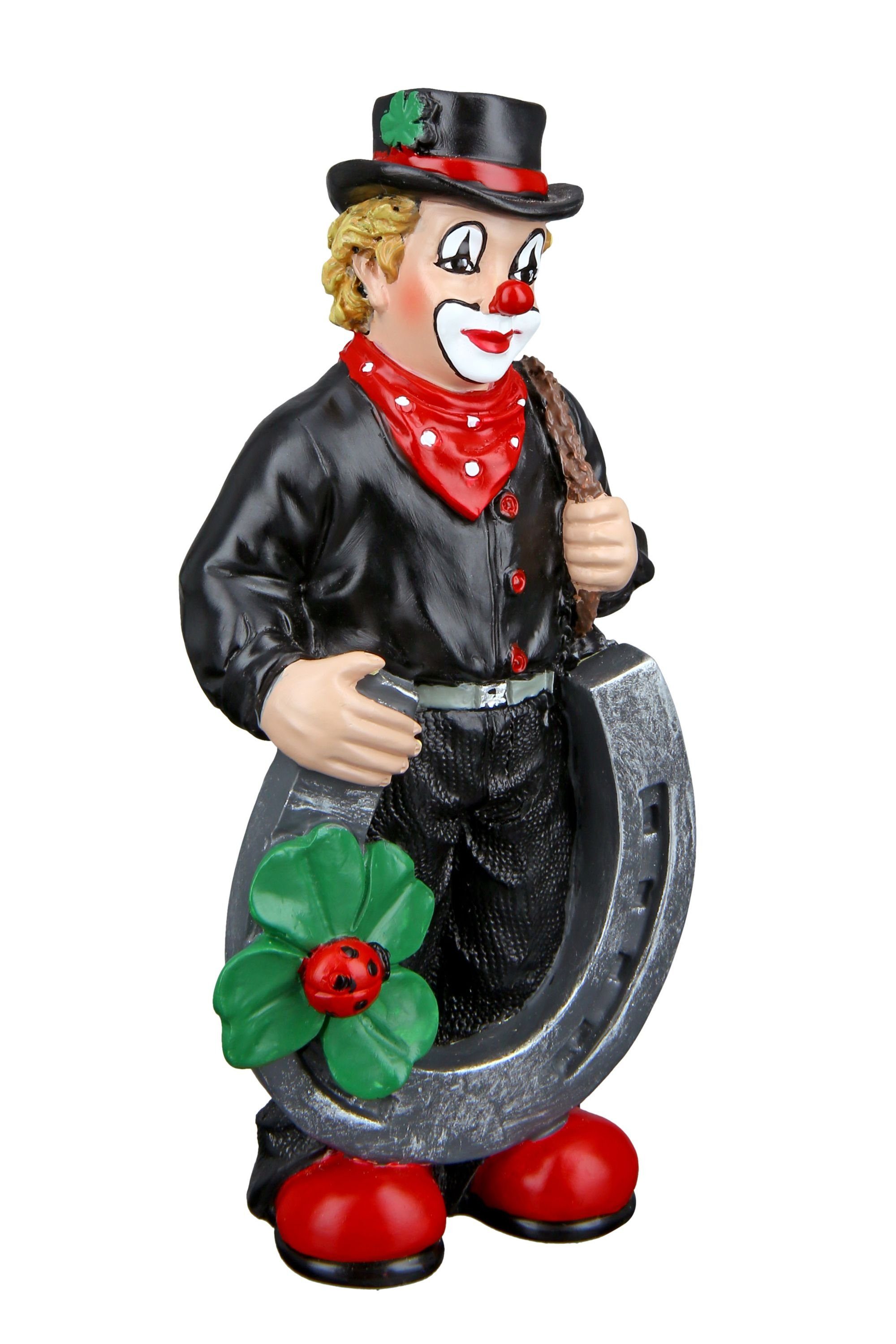 GILDE Dekofigur Gildeclowns Figur Glücksbote mehrfarbig - 12cm H. 