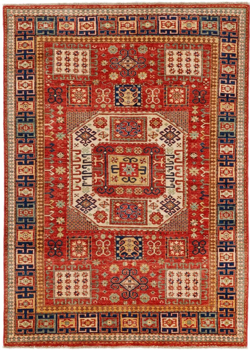 Orientteppich Kazak 169x237 Handgeknüpfter Orientteppich, Nain Trading, rechteckig, Höhe: 5 mm