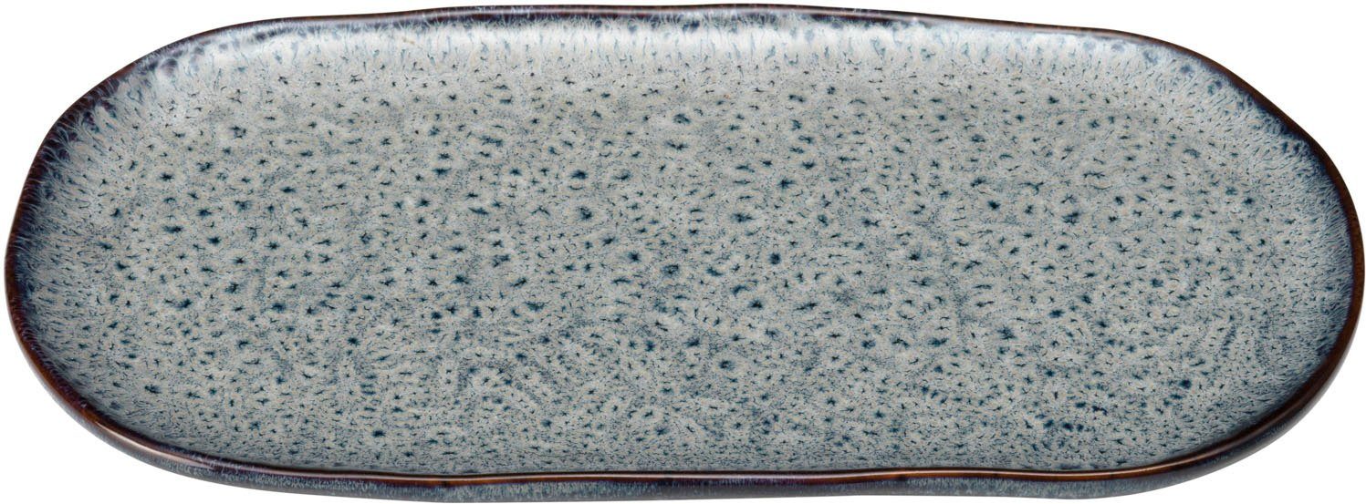 LEONARDO Servierplatte MATERA, Keramik, 22x12 cm