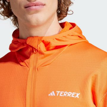 adidas TERREX Fleecejacke TERREX XPERIOR LIGHT HOODED FLEECEJACKE