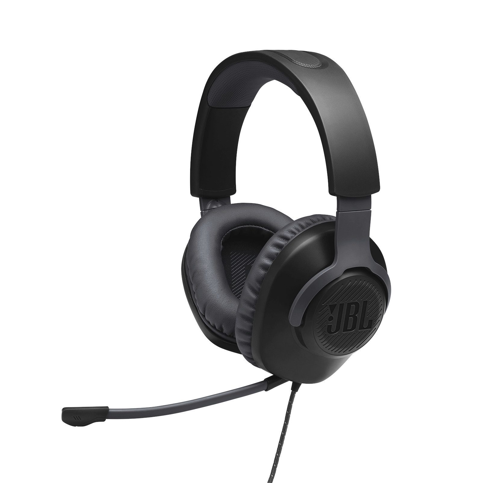 JBL Quantum 100 Gaming-Headset (Mikrofon abnehmbar, kabelgebunden, JBL QuantumSOUND Signature)