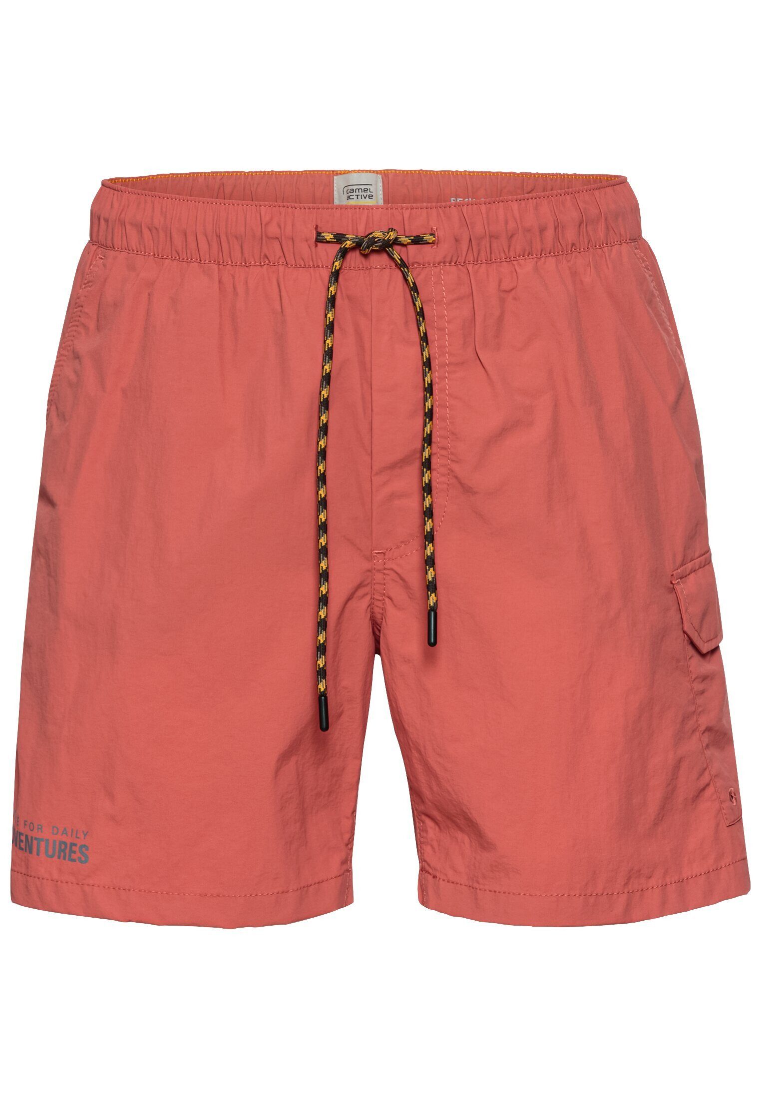 camel active Badeshorts mit Cargotasche (1-St) unifarben