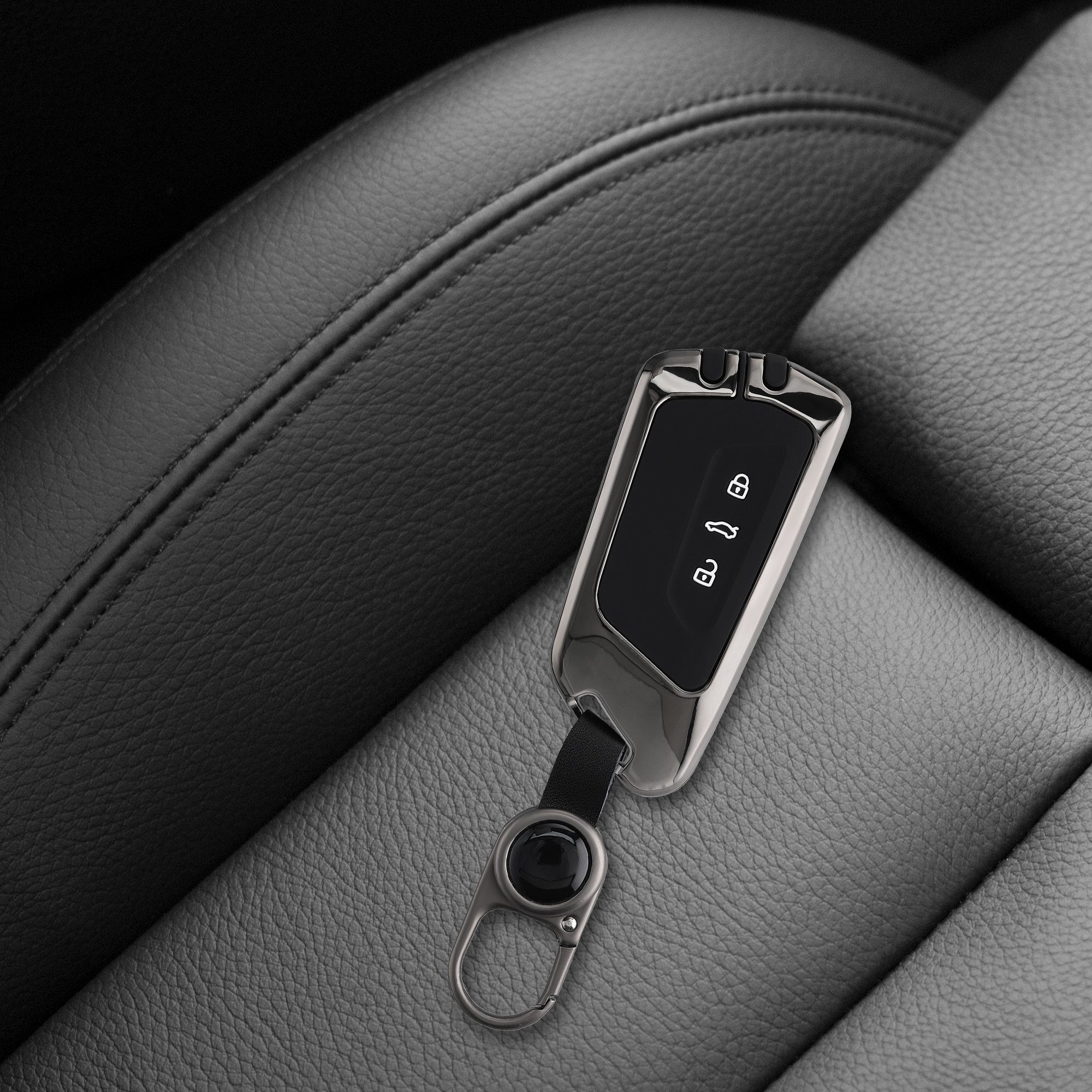 kwmobile Schlüsseltasche Autoschlüssel Hülle für VW Golf 8