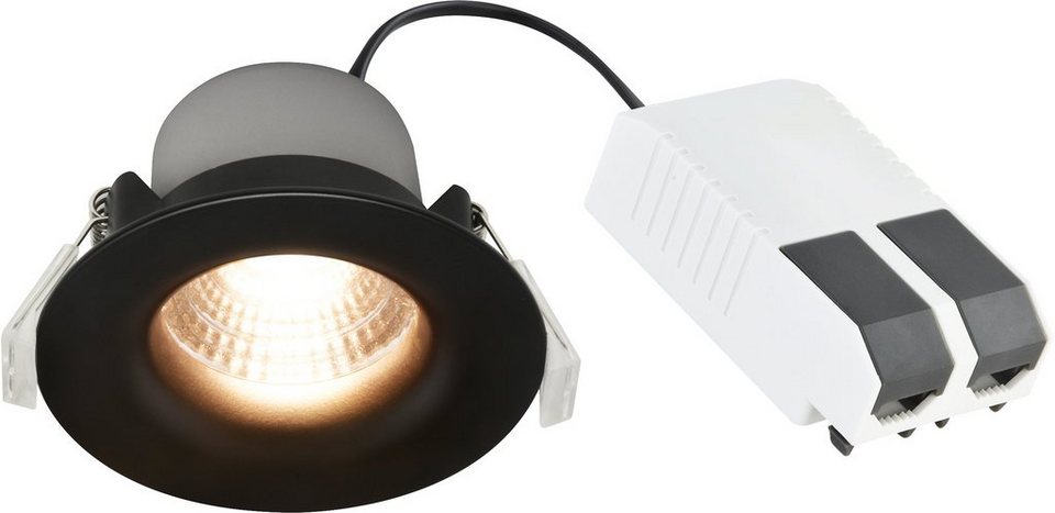 Nordlux Deckenstrahler Starke, LED fest integriert, Warmweiß, inkl. 6,1W LED,  450 Lumen, Dimmbar, inkl. 6,1W 450 Lumen LED Modul integriert