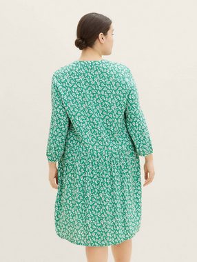 TOM TAILOR PLUS Sommerkleid Plus - gemustertes Kleid