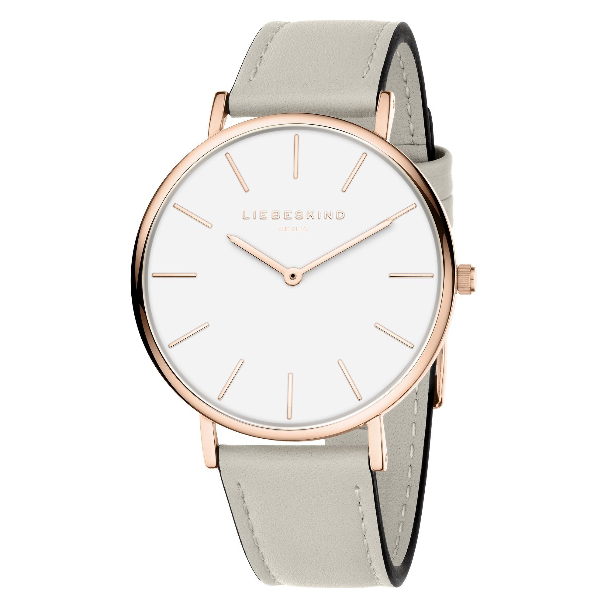 beige Quarzuhr Liebeskind Berlin Armbanduhr