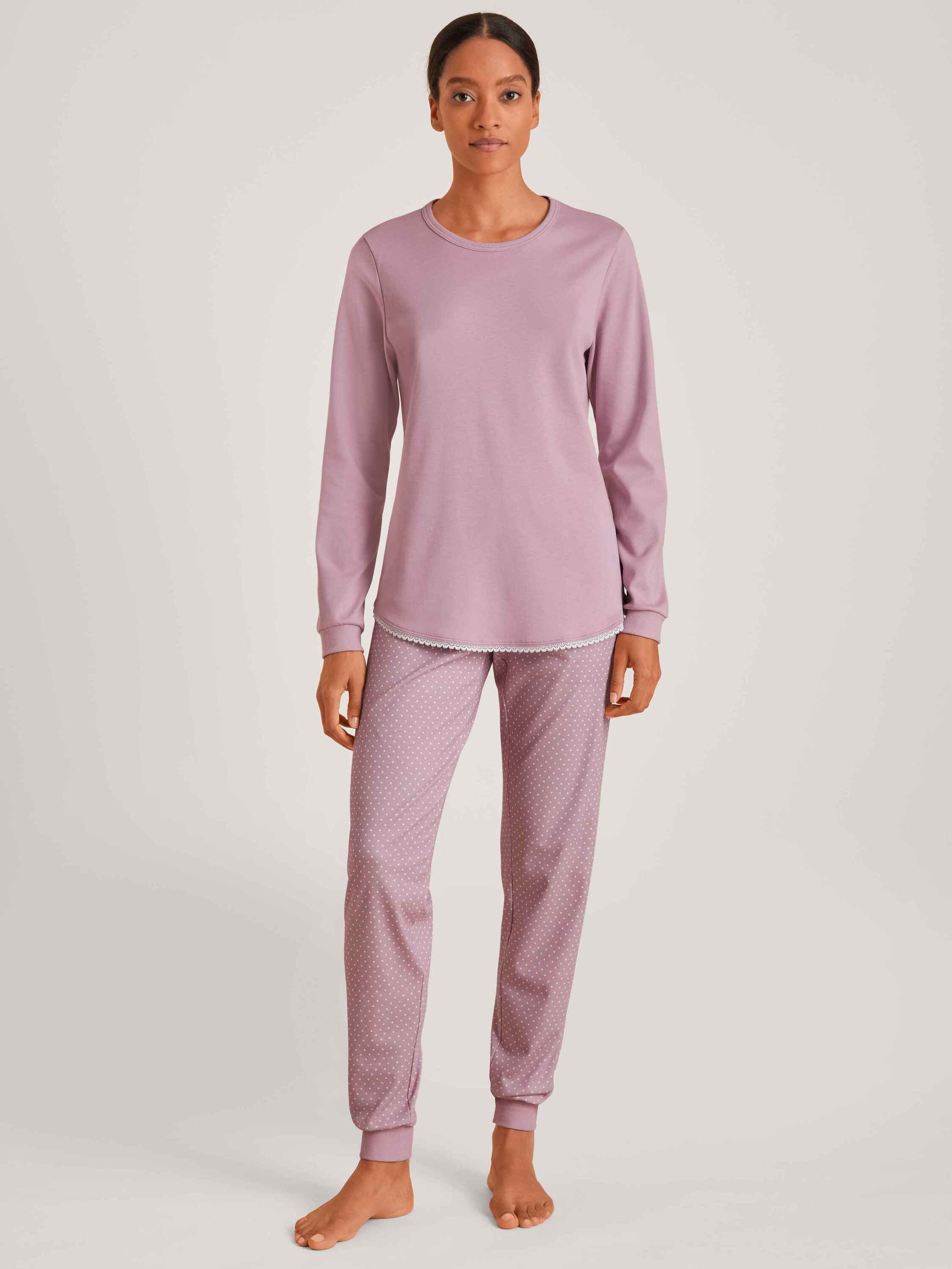 CALIDA Pyjama Bündchen-Pyjama tlg) (2