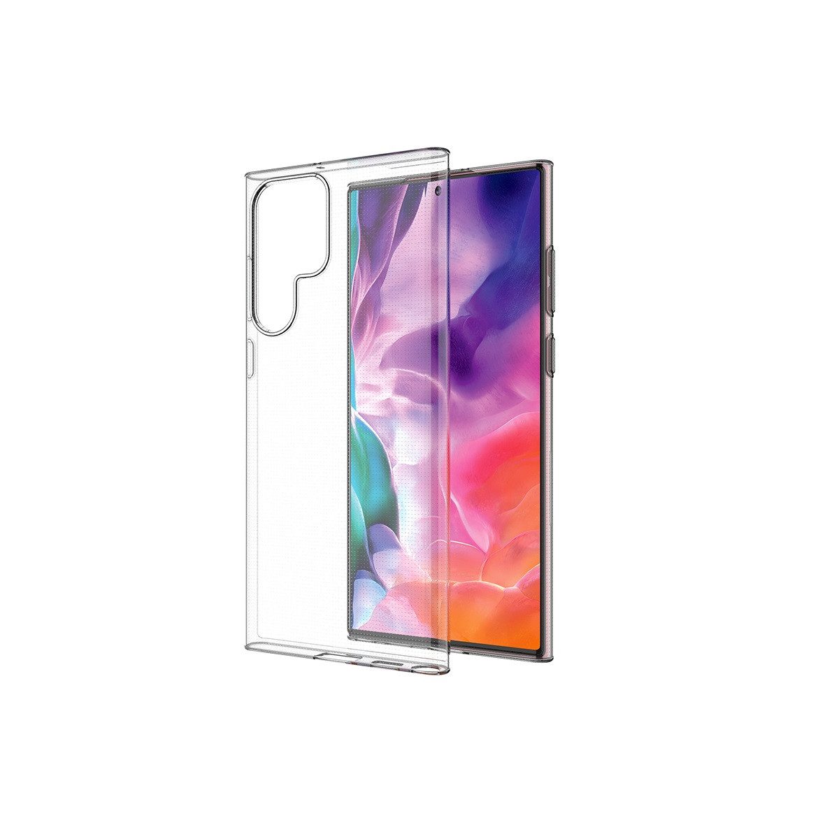 Ventarent Handyhülle Handy Hülle Case transparent passt für Samsung Galaxy S22 Ultra 6,8", passt für Samsung Galaxy S22 Ultra