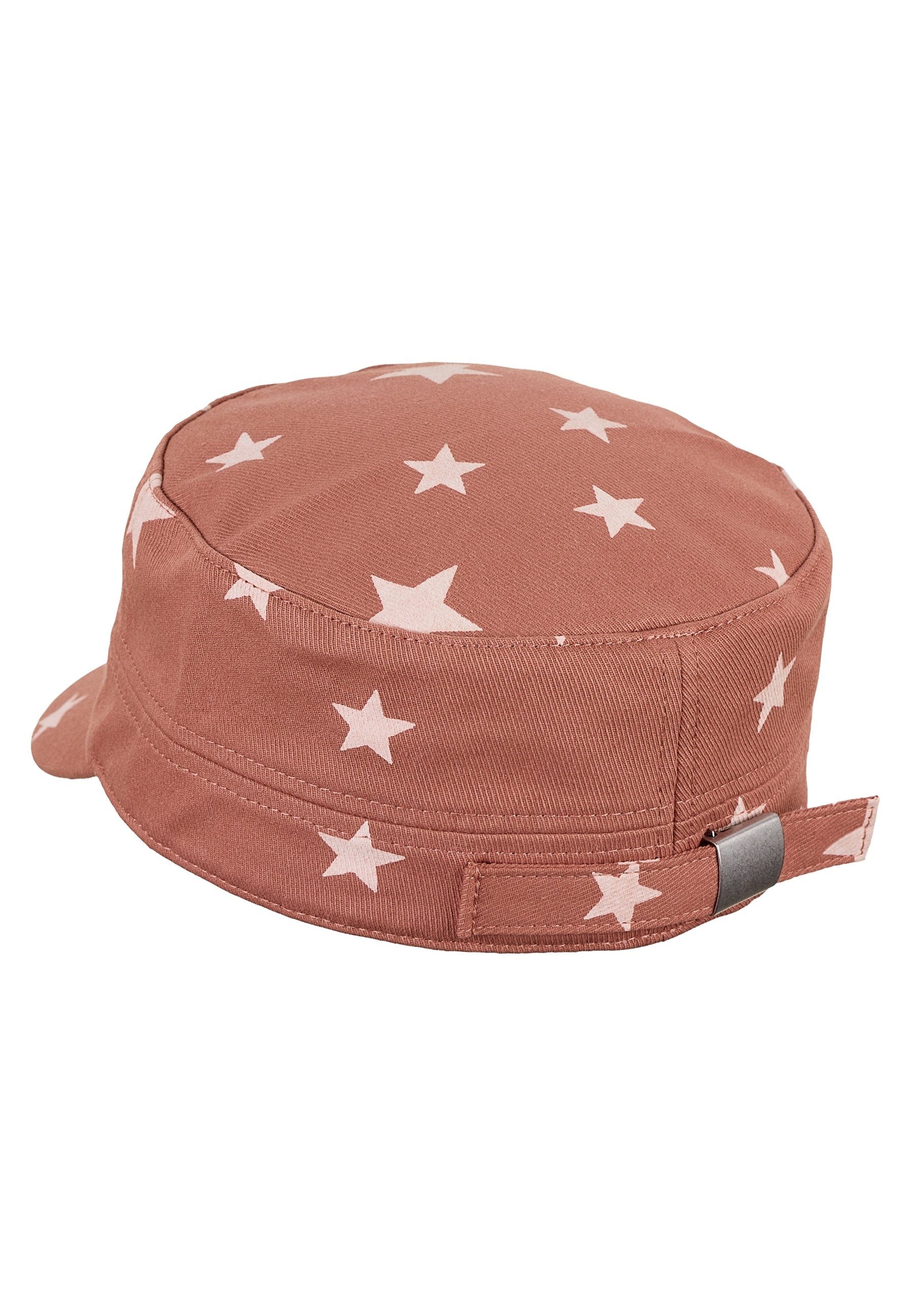 Sterntaler® Beanie Worker Cap mit Baseball Cap ideal aus Sterne green Cap Metallschließe dark Kinder (1-St., den Sommer) Größenregulierung für für Baumwolle mit