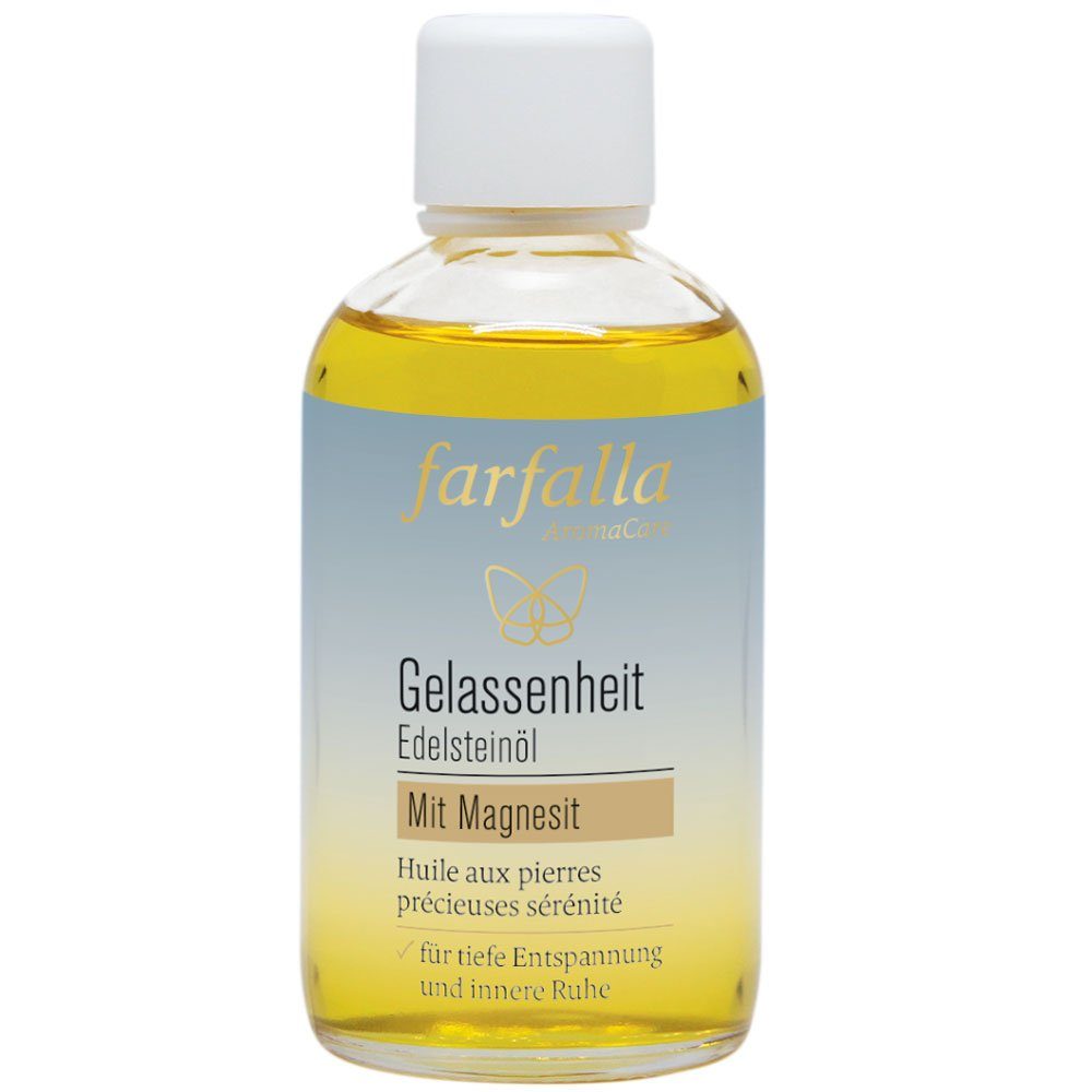 Farfalla Essentials AG Mineralstein Edelsteinöl Gelassenheit, 100 ml