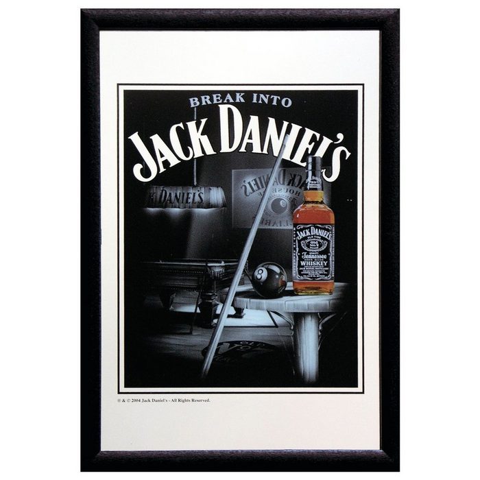 Close Up Wandspiegel Jack Daniel's Spiegel Snooker