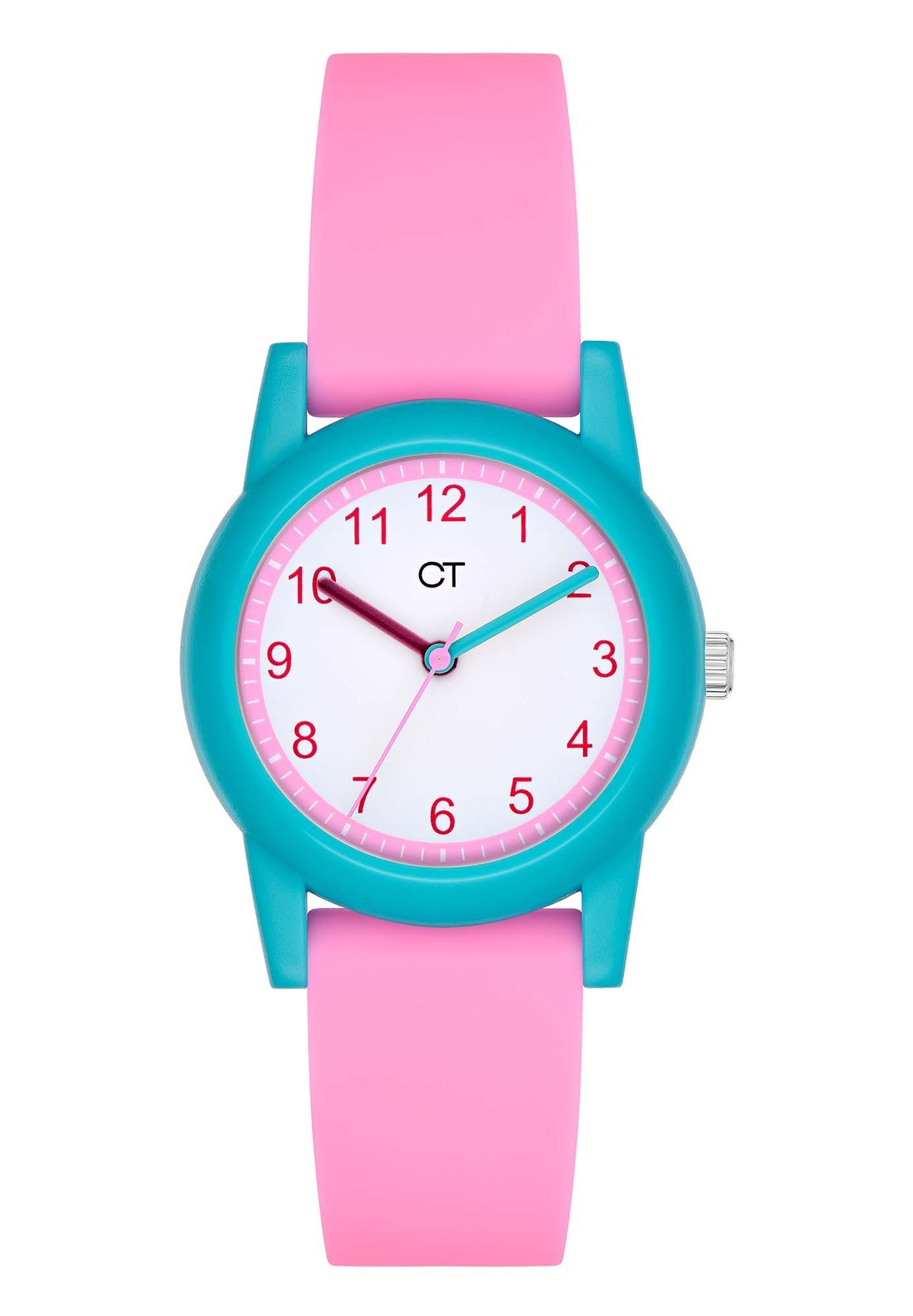 COOL TIME Quarzuhr The Cool Pink Retro Silikon
