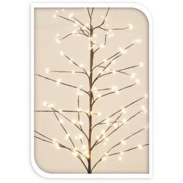 Koopman LED Baum »LED Baum Weihnachtsbeleuchtung Leuchtbaum 150 cm hoch 360 LED A330«, Bodenleuchte, LED´s in Beerenform, Timerfunktion, 360 LED´s