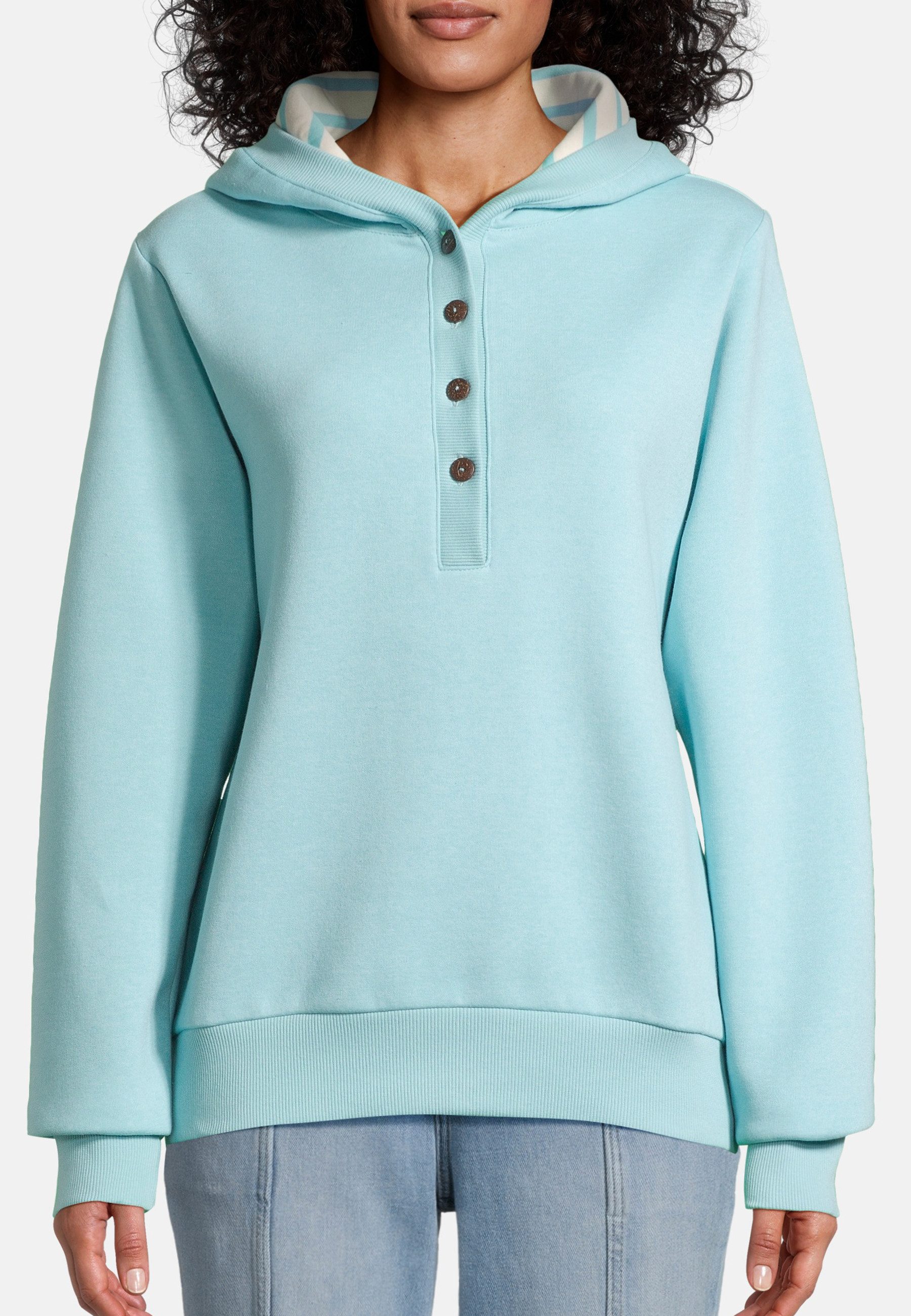 salzhaut Hoodie KÂT Damen Oversized Damen Kapuzenpullover– lässig, frisch und nordisch charmant!