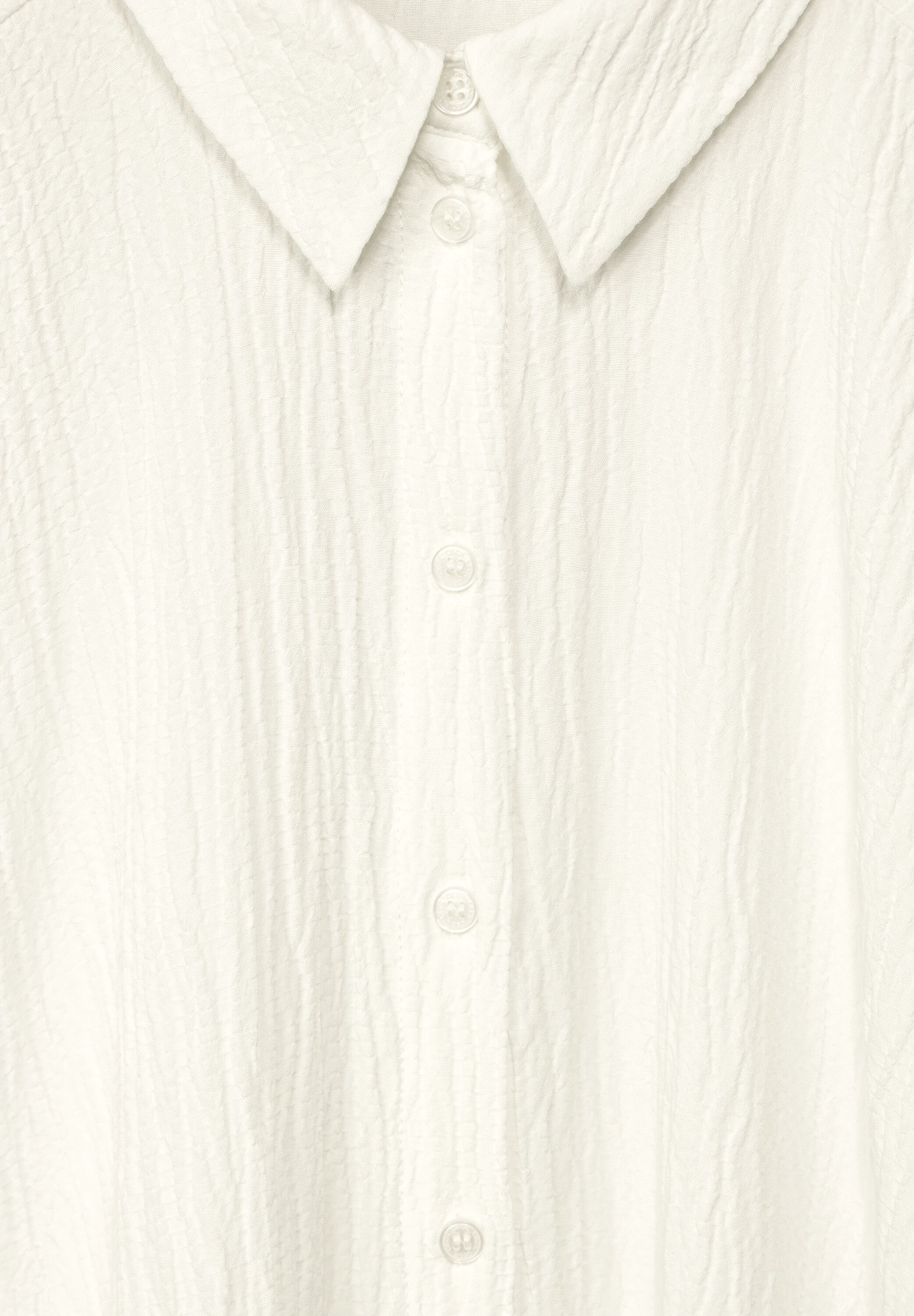 Kurzarmbluse Cecil white vanilla
