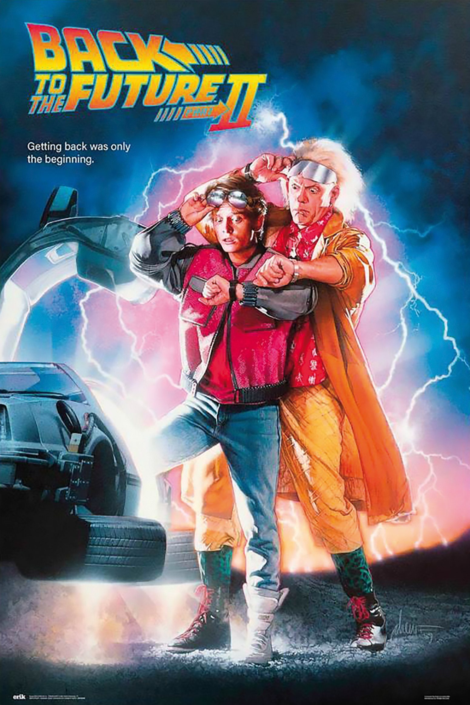 Grupo Erik Poster Zurück in die Zukunft II Poster 61 x 91,5 cm