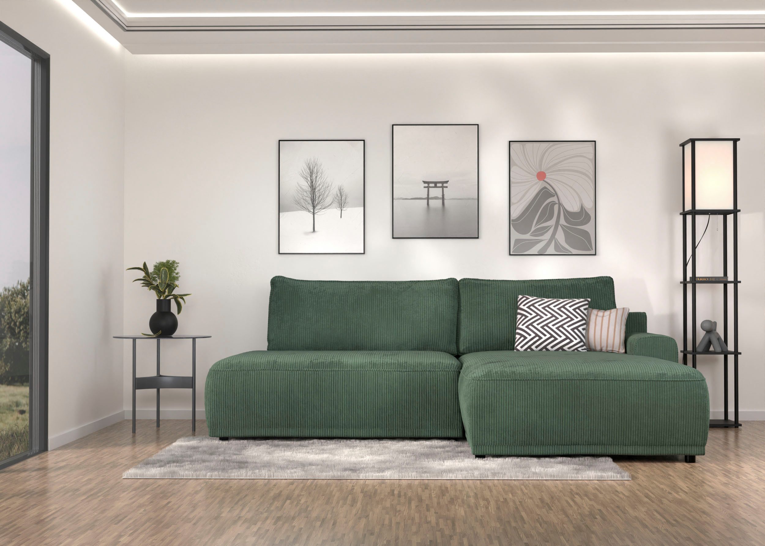 TRENDMANUFAKTUR Ecksofa Fordon II, Schlafsofa mit günstig online kaufen