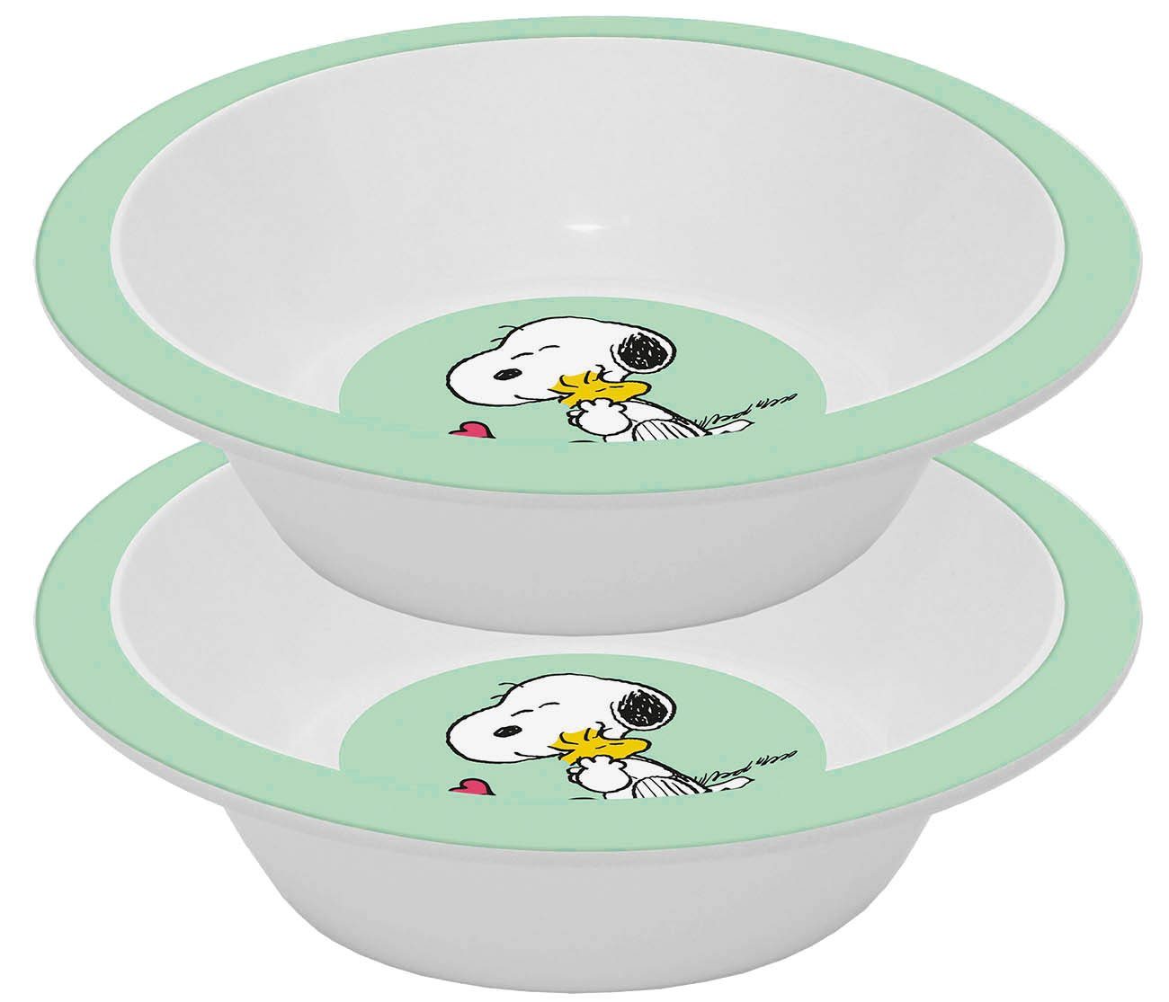 Müslischale Müslischale Snoopy Kids 2er Set 300ml PP