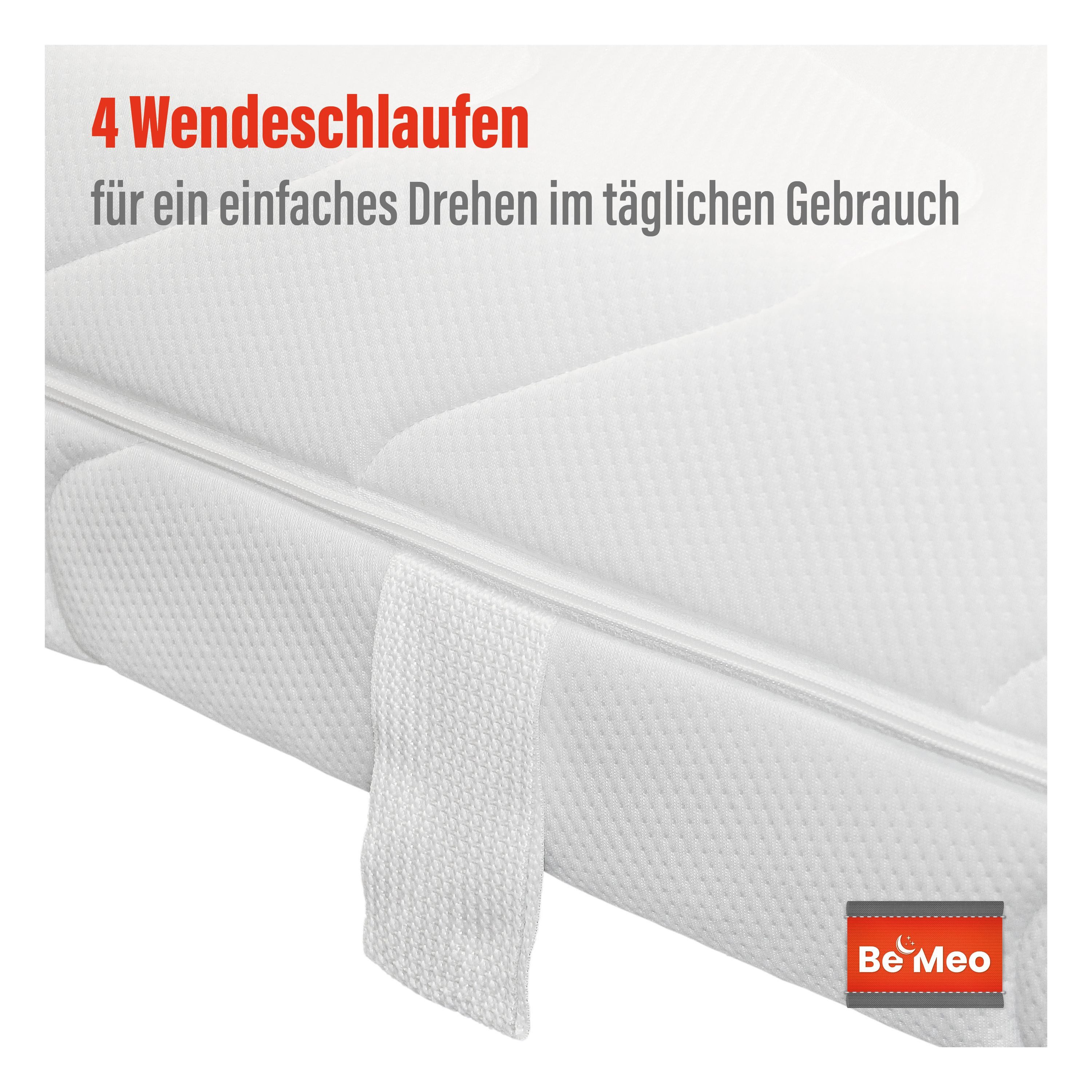 Kaltschaummatratze BeMeo Kaltschaum ideale Allrounder-Matratze für Single- und Ehebetten, BeMeo, 21 cm hoch, 100 TAGE PROBESCHLAFEN, 100% Made in Germany 80x200, Versand 0€