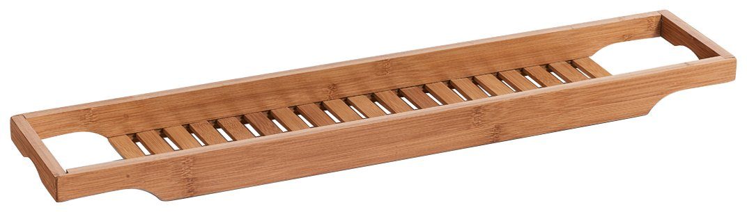 Dekorative Present Einhängen, Zeller praktische Badewannenablage und zum Bamboo, Badewannenablage