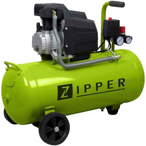 ZIPPER Kompressor ZI-COM50E, 1100 W, max. 8 bar, 50 l