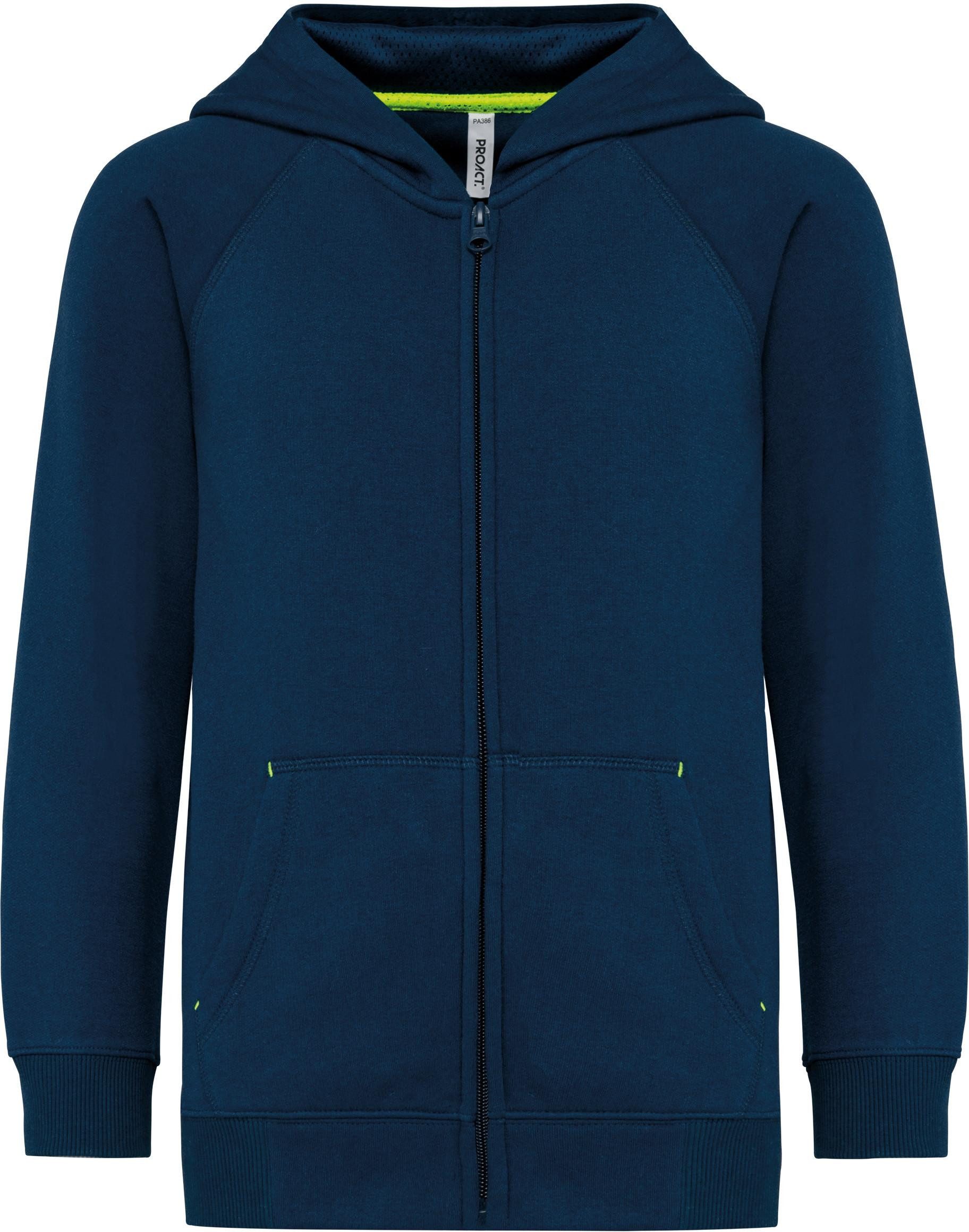 Outdoorjacke Kinderjacke mit Reißverschluss und Kapuze