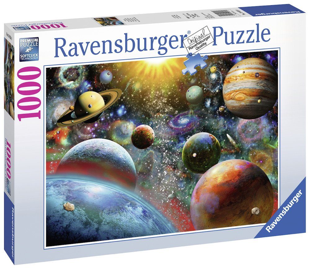 Ravensburger Puzzle 19858, Ravensburger Puzzle 1000 Teile Puzzleteile Planeten 1000