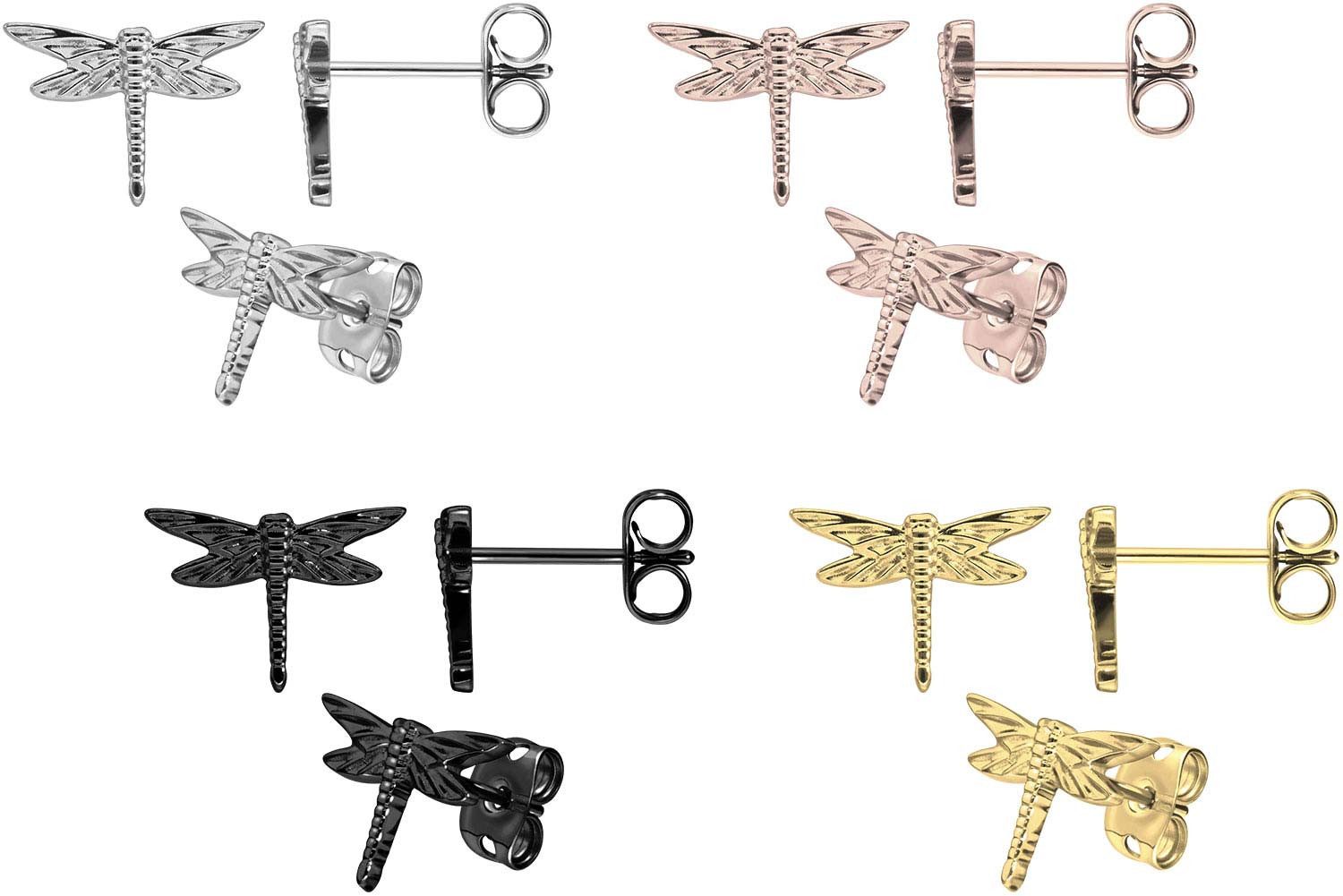 FILANGO Paar Ohrstecker Titan Ohrstecker LIBELLE (Ohrstecker, 1-tlg) günstig online kaufen
