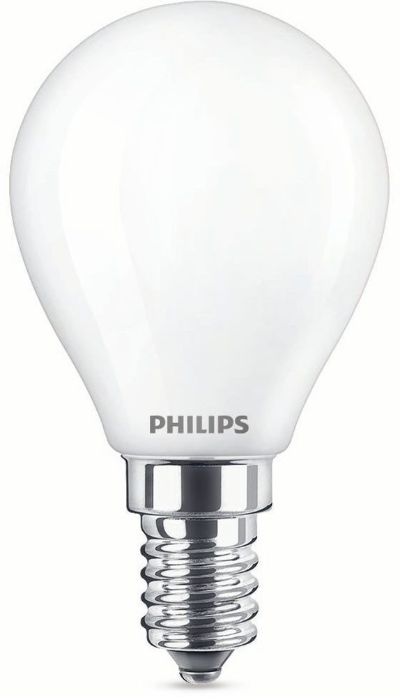 Philips Hue LED-Leuchtmittel LED classic Lampe 40W E14 Tropfen 470lm matt, E14