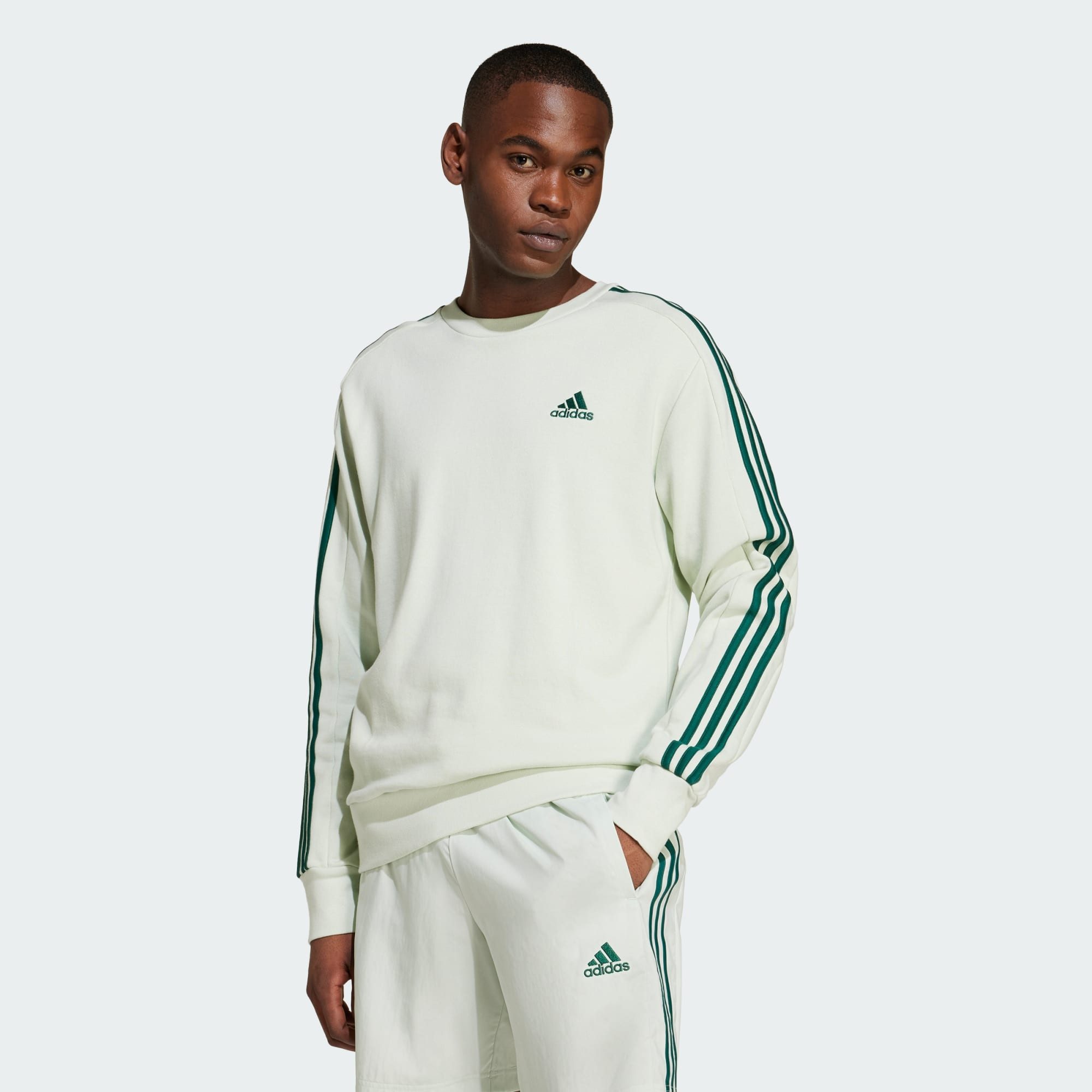 adidas Sportswear Sweatshirt ESSENTIALS FRENCH TERRY 3-STREIFEN SWEATSHIRT