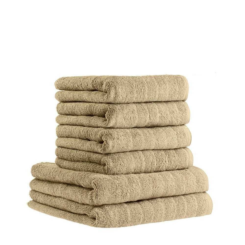 etérea Himmlische Qualität Handtücher Baumwolle Avelie, (6-St) Handtuch-Set Cashmere Serie etérea