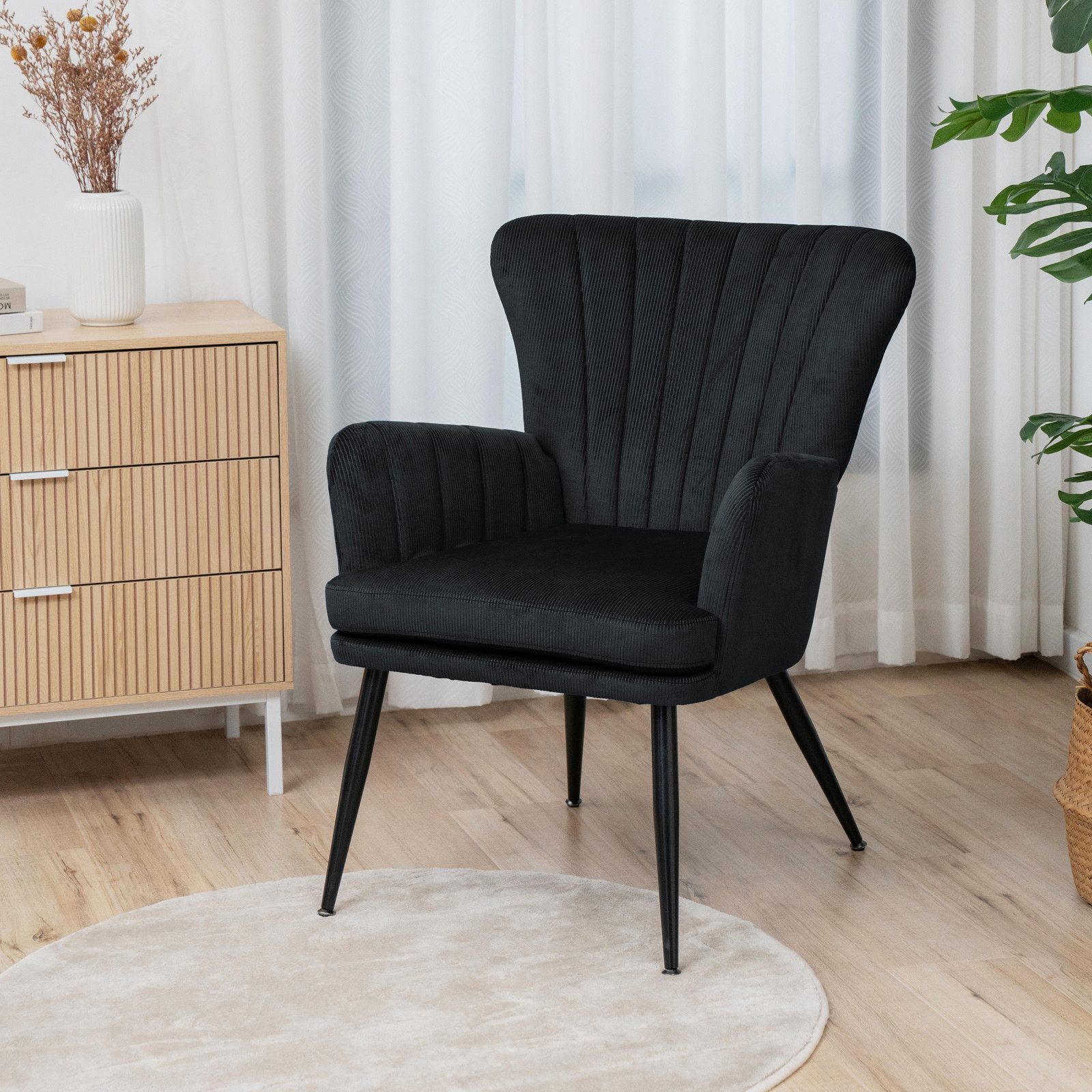SVITA Sessel SANSA, Corbezug, Lesesessel, Modern, günstig online kaufen