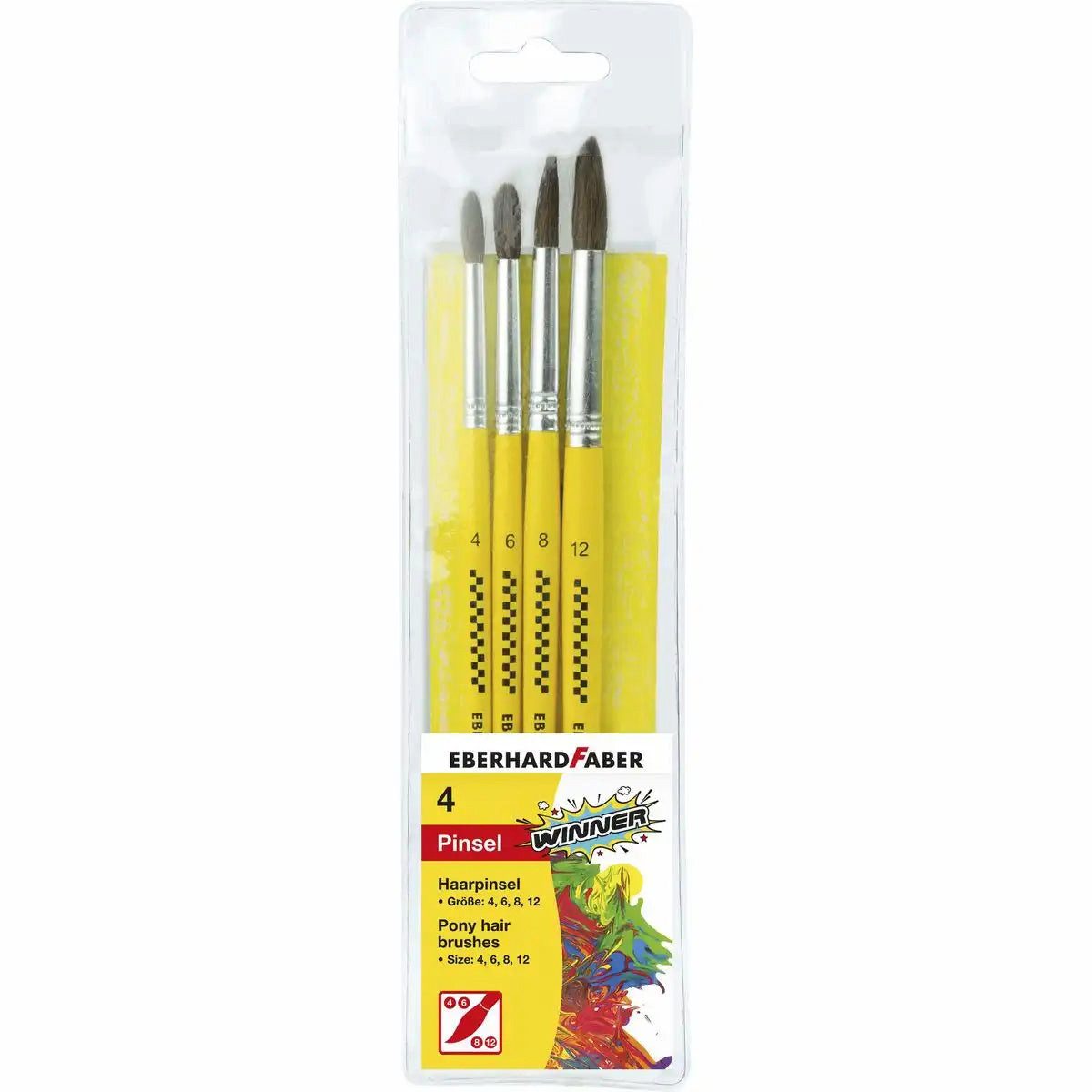 Eberhard Faber Kugelschreiber EBERHARD FABER Кисточкиset - Hochwertige Кисть für Schule & Hobby