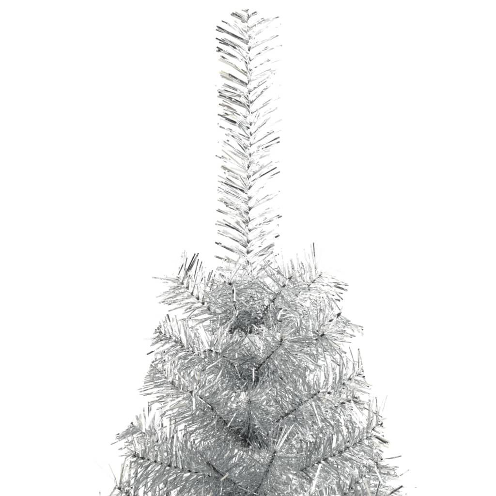 Silber Künstlicher cm furnicato Ständer PET mit 210 Weihnachtsbaum
