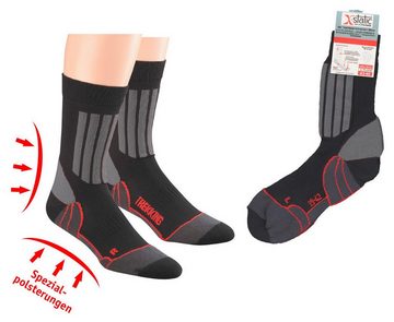 TippTexx 24 Sportsocken 2 Paar X-Static Silber Sport-Trekkingsocken mit Anti-Geruchs-Funktion