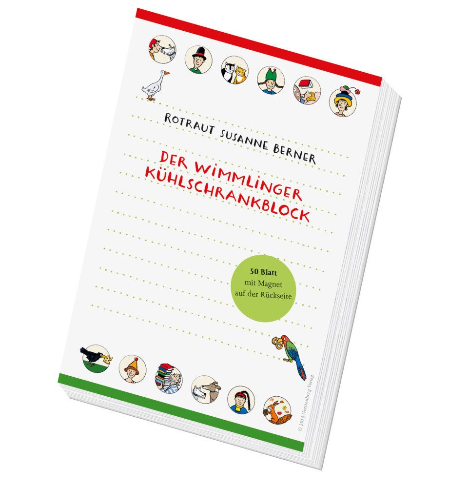Gerstenberg Verlag Notizheft VE Der Wimmlinger Kühlschrankblock 10 Ex.