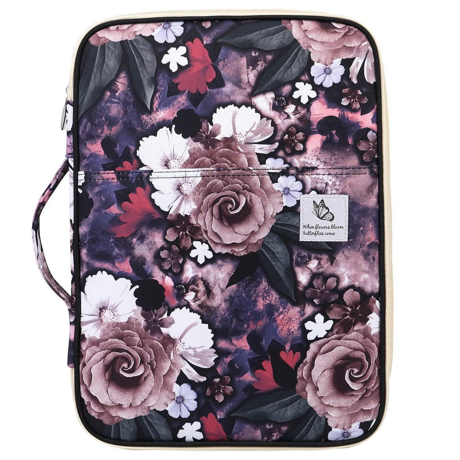 LuxusKollektion Konferenzmappe Konferenzmappe A4 Reisetasche Grau Rose (1-St)