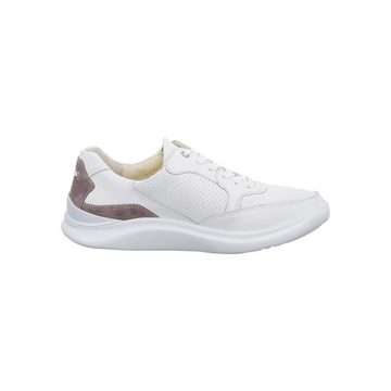 Ganter Helen - Damen Schuhe Schnürschuh Sneaker Materialmix weiß