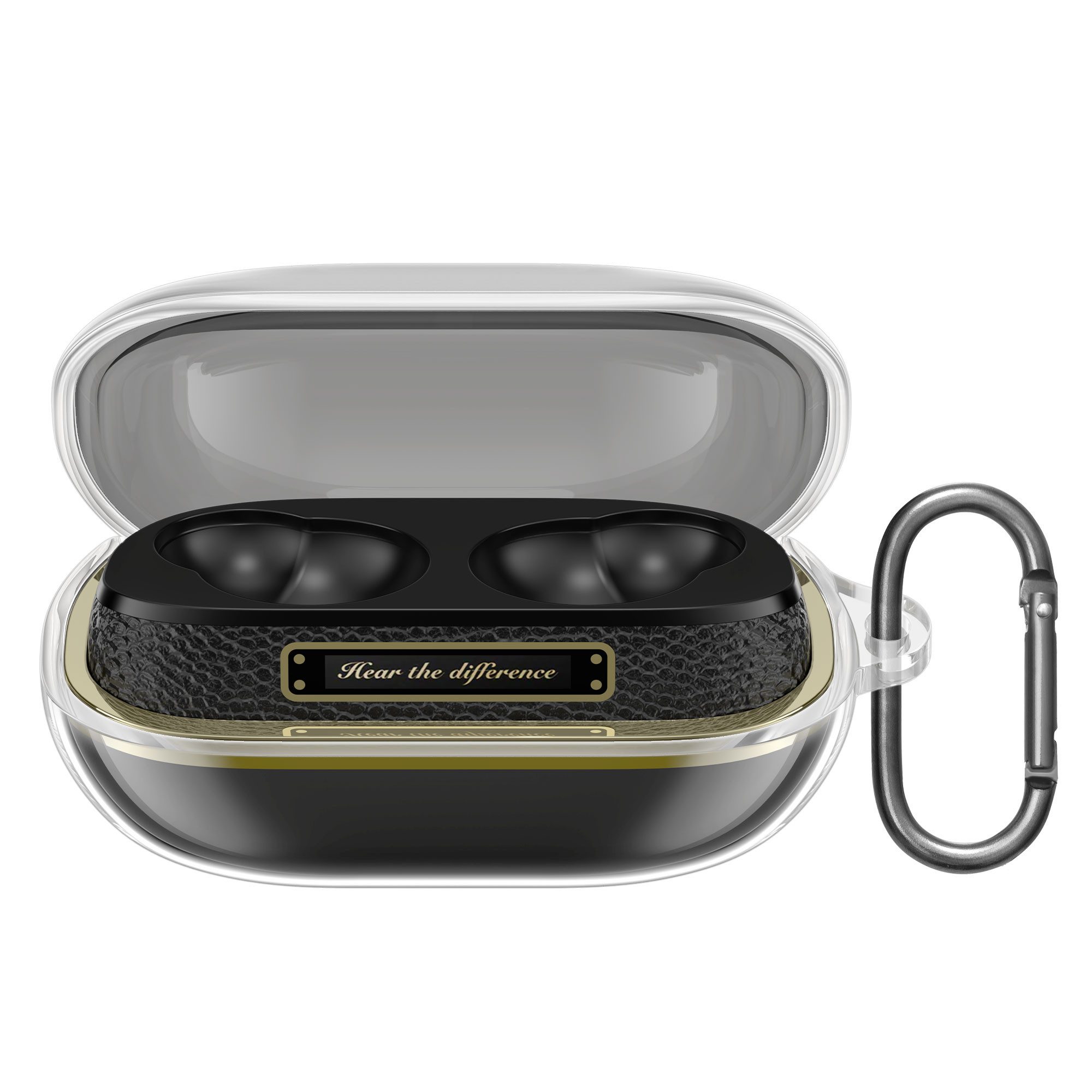 kwmobile Smartphone-Hülle Hülle für SoundPeats H3, TPU Silikon Schutzhülle Case Cover Kopfhörer