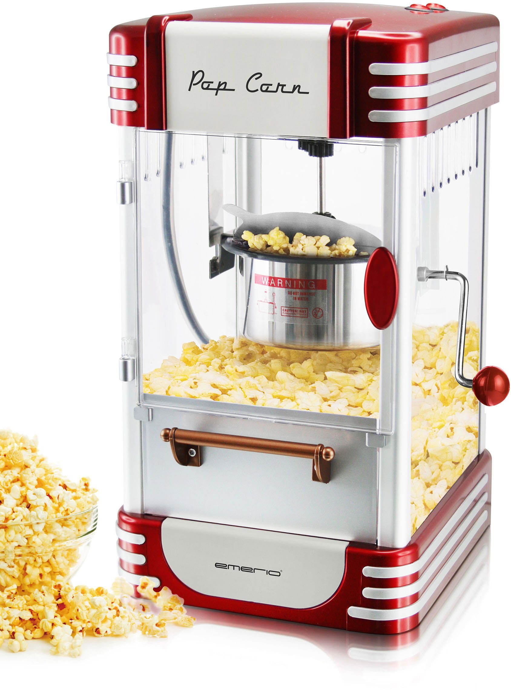 Emerio Popcornmaschine POM-120650, Kraftvolle 360 Watt für schnellen  Popcorngenuß online kaufen | OTTO