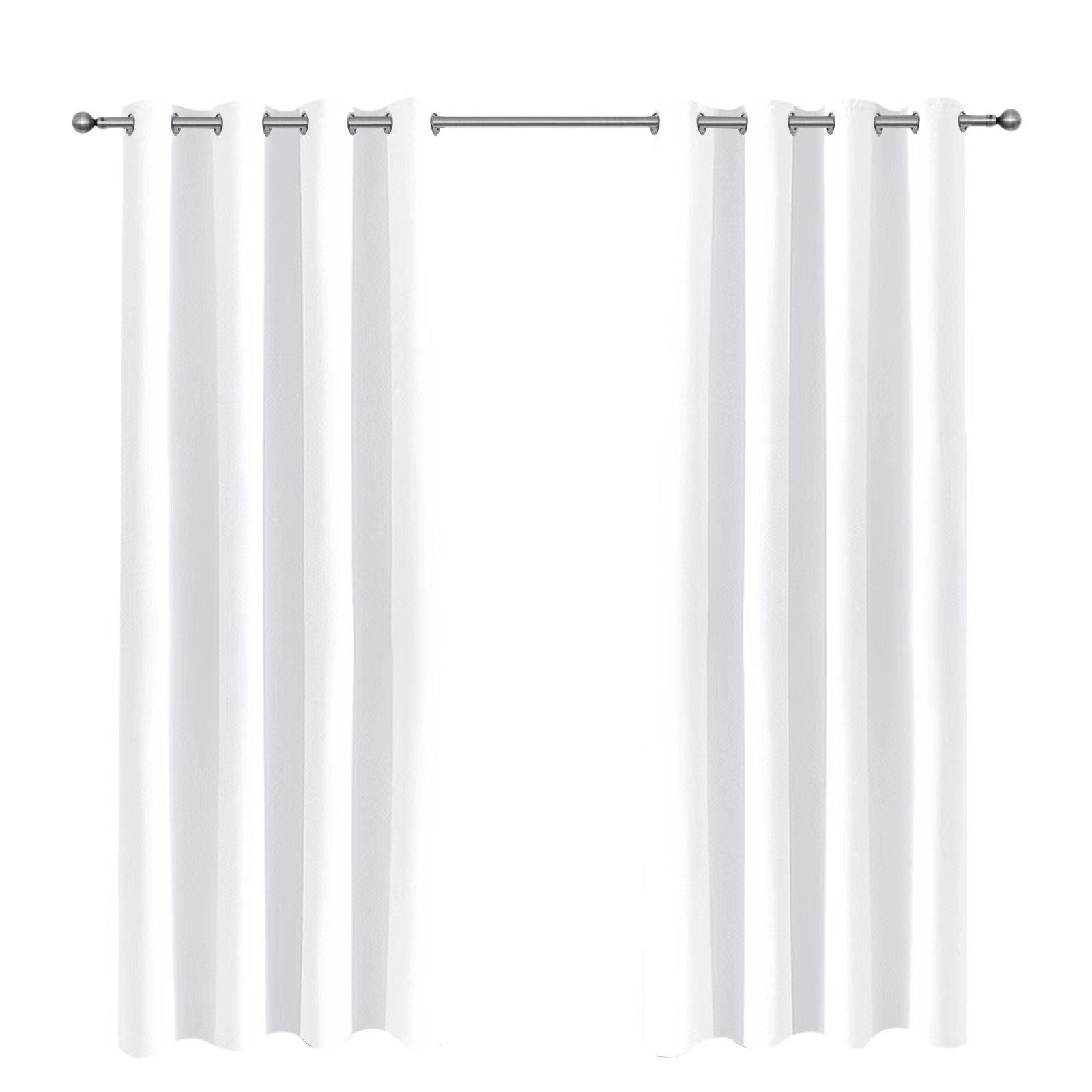 LMaxhome Outdoorvorhang Outdoor Vorhang wetterfest mit Ösen, Sichtschutz & Wärmeschutz (1 St), 132 cm breit, wasserabweisend, für Terrasse, Balkon & Pavillon