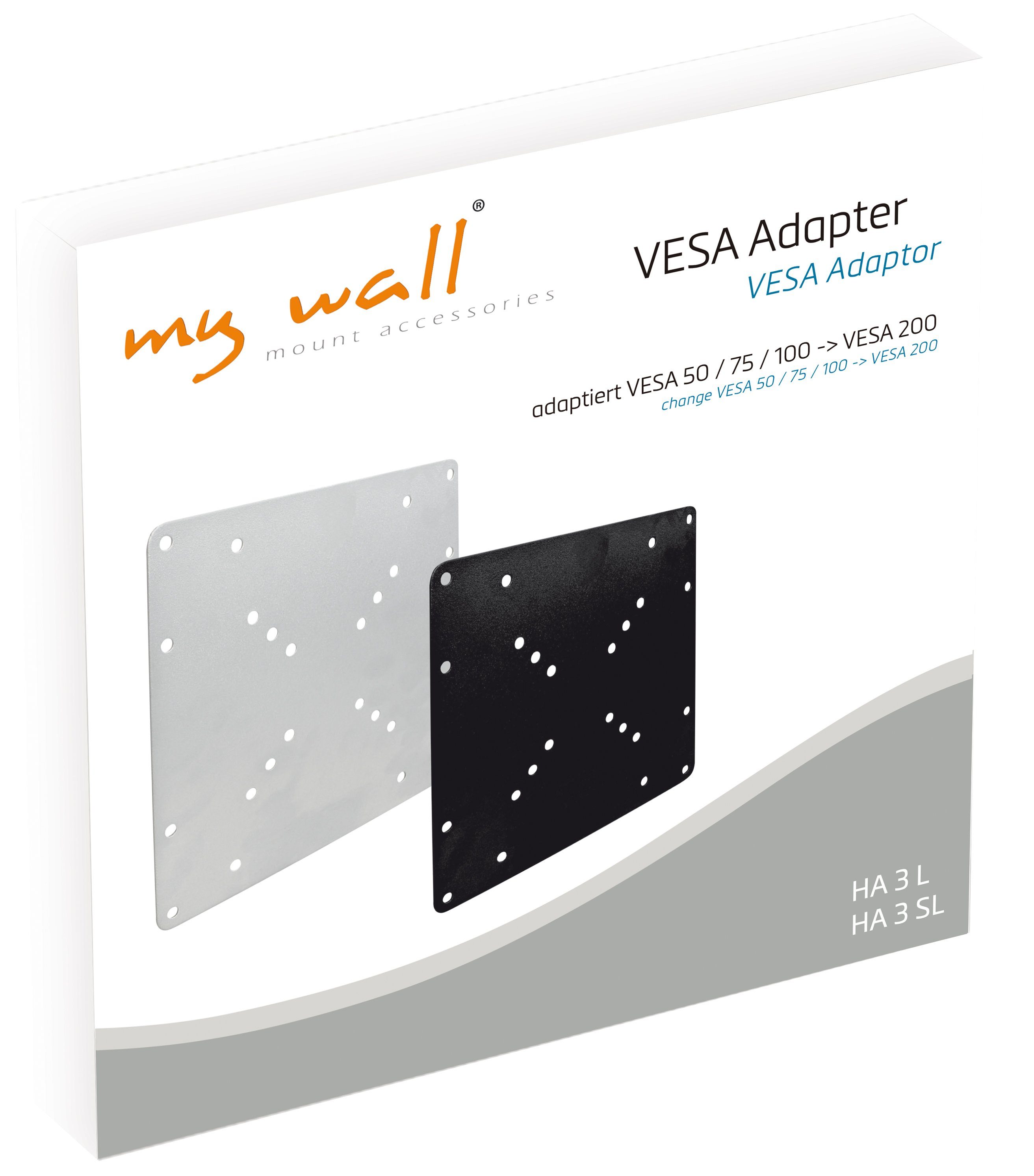 VESA TV-Wandhalterung, 1-teilig, HA3L Adapter) wall (Packung, my