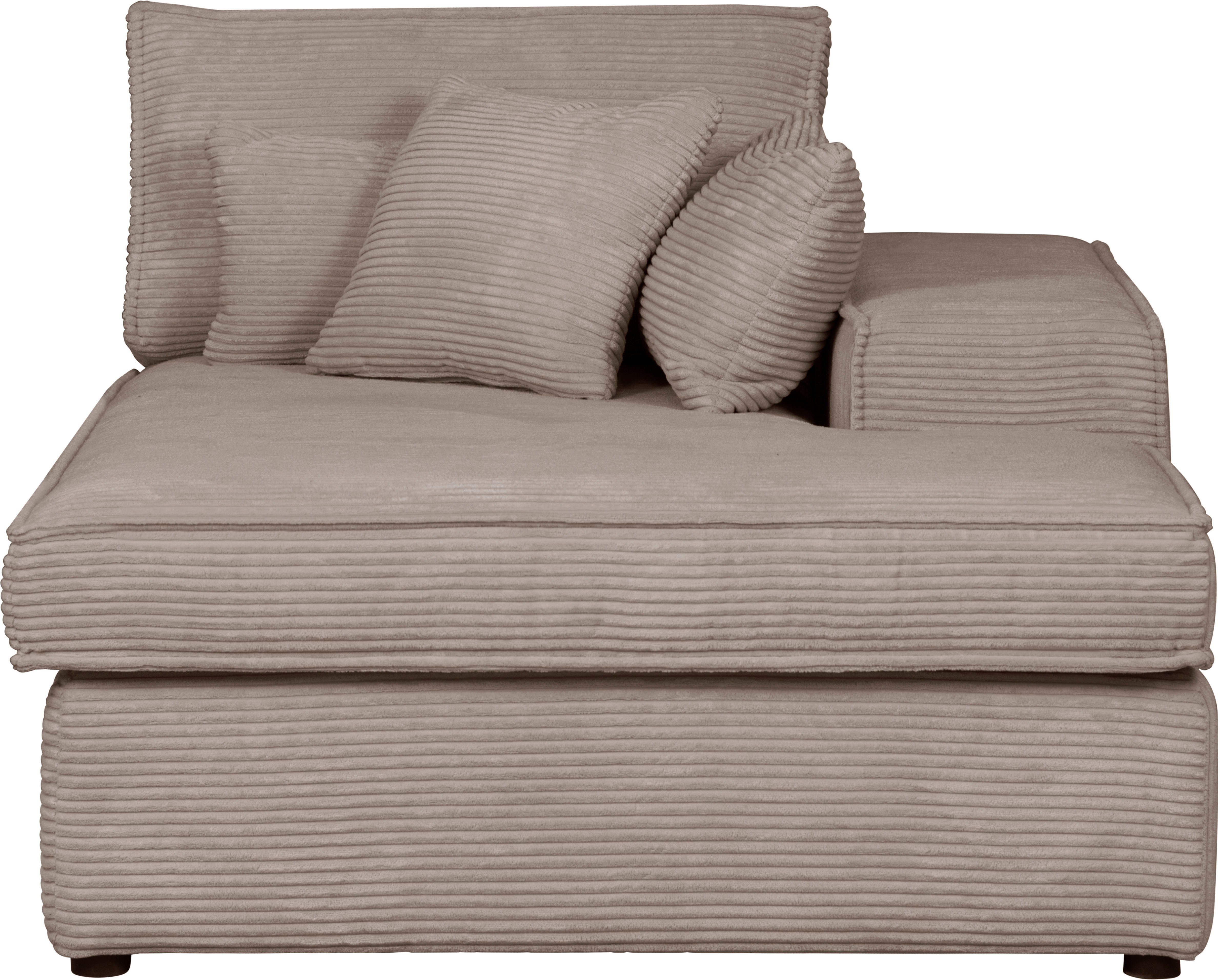 OTTO home Ottomane Florid, einzeln stellbar oder als Teil eines Modulsofas, auch in Cord