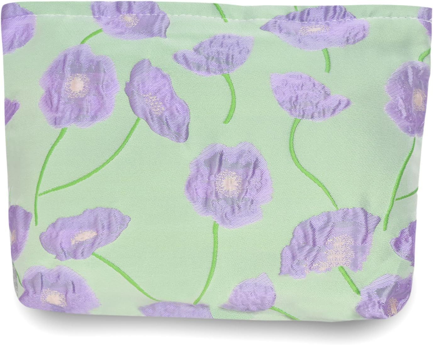 Coonoor Kosmetiktasche mit Reißverschluss, Reisetasche aus Segeltuch, Make-up-Organizer, Werkzeugtasche für Damen und Mädchen