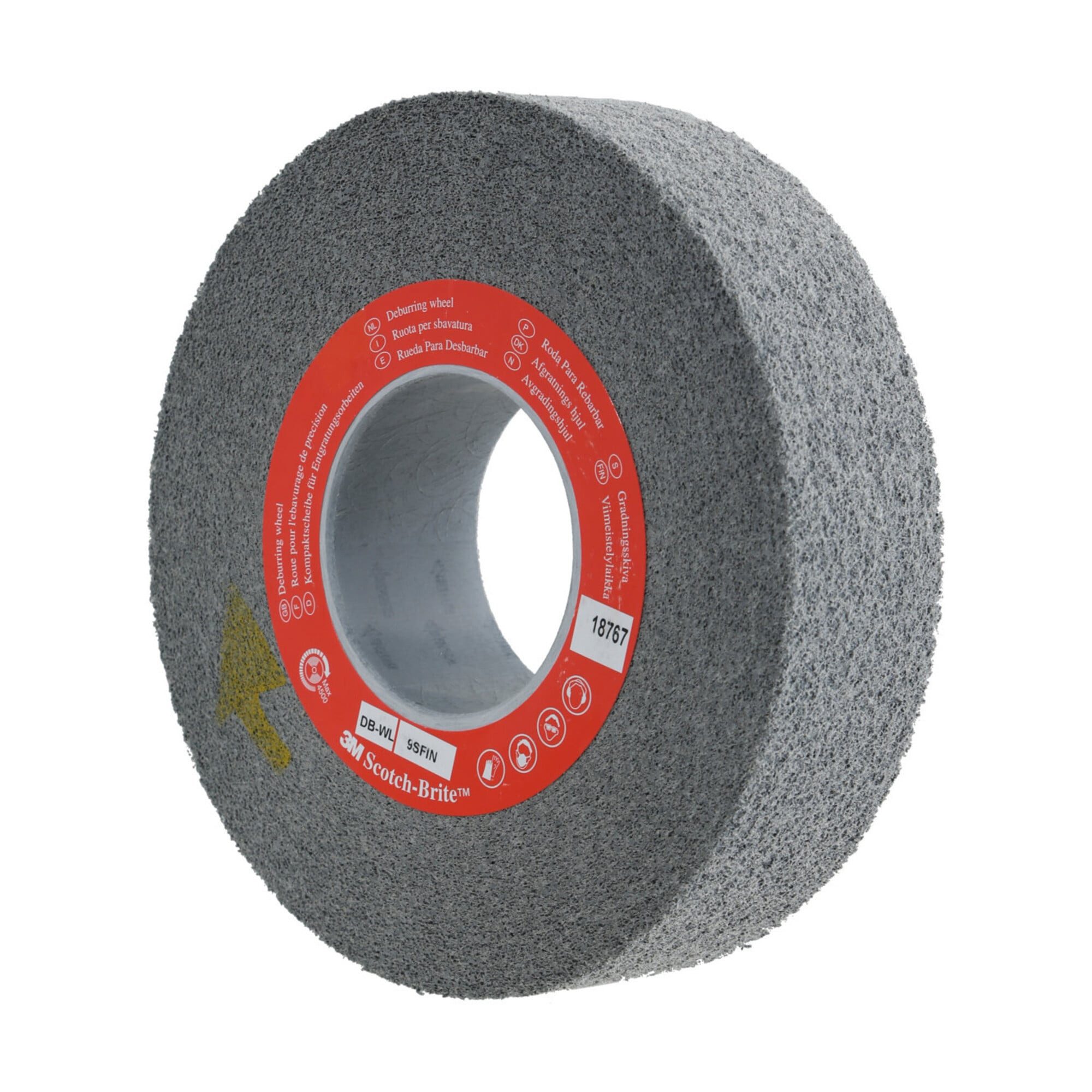3M Schleifscheibe 3M Scotch-Brite Kompakt-Entgratscheibe (SiC), DB-WL