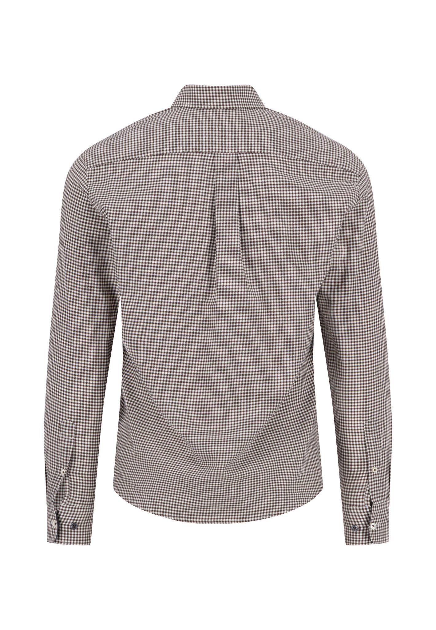 FYNCH-HATTON Langarmhemd mit Logo Stickerei