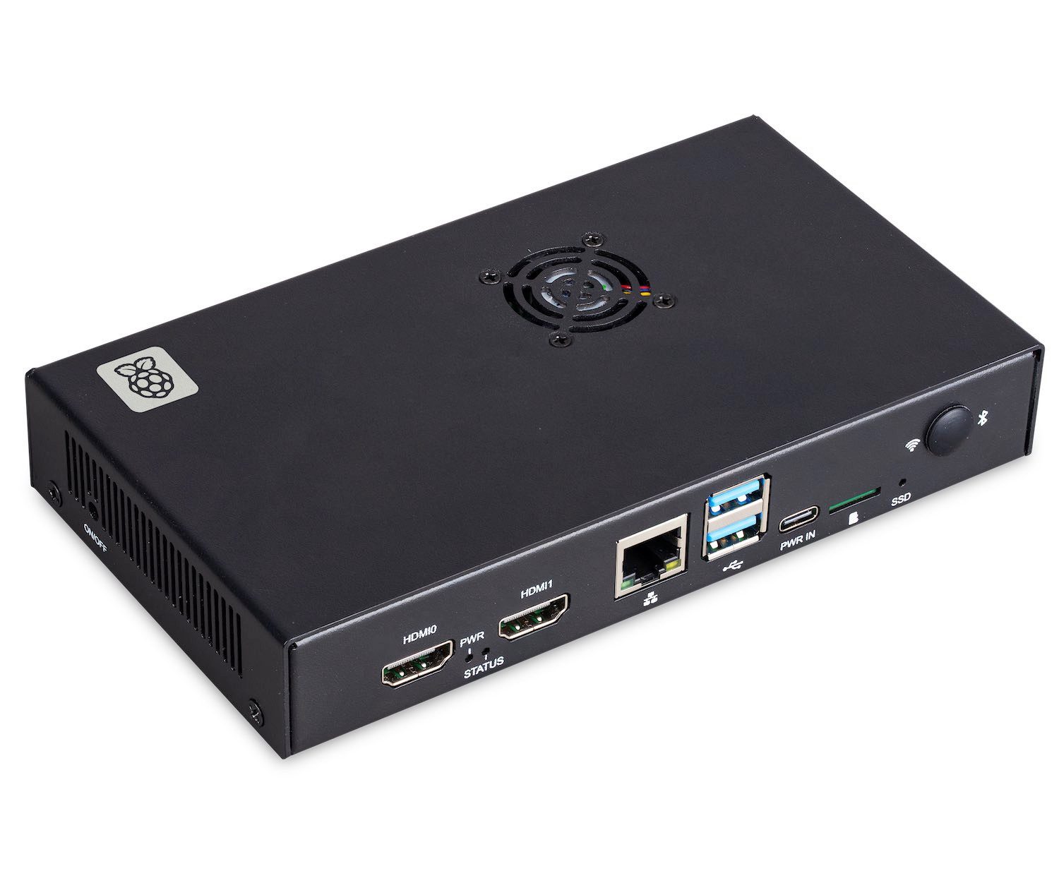 Raspberry Pi Foundation Raspberry Pi Compute Module 5 IO Case / Gehäuse, schwarz Barebone-PC