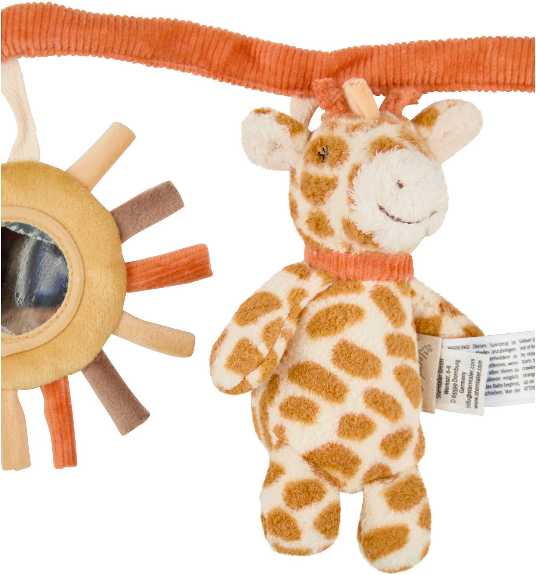 Sterntaler® Kinderwagenkette Giraffe Kaya